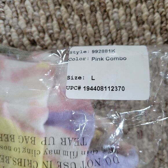 POOF Little Girls Tie Dye Joggers Size Large - Picture 4 of 4